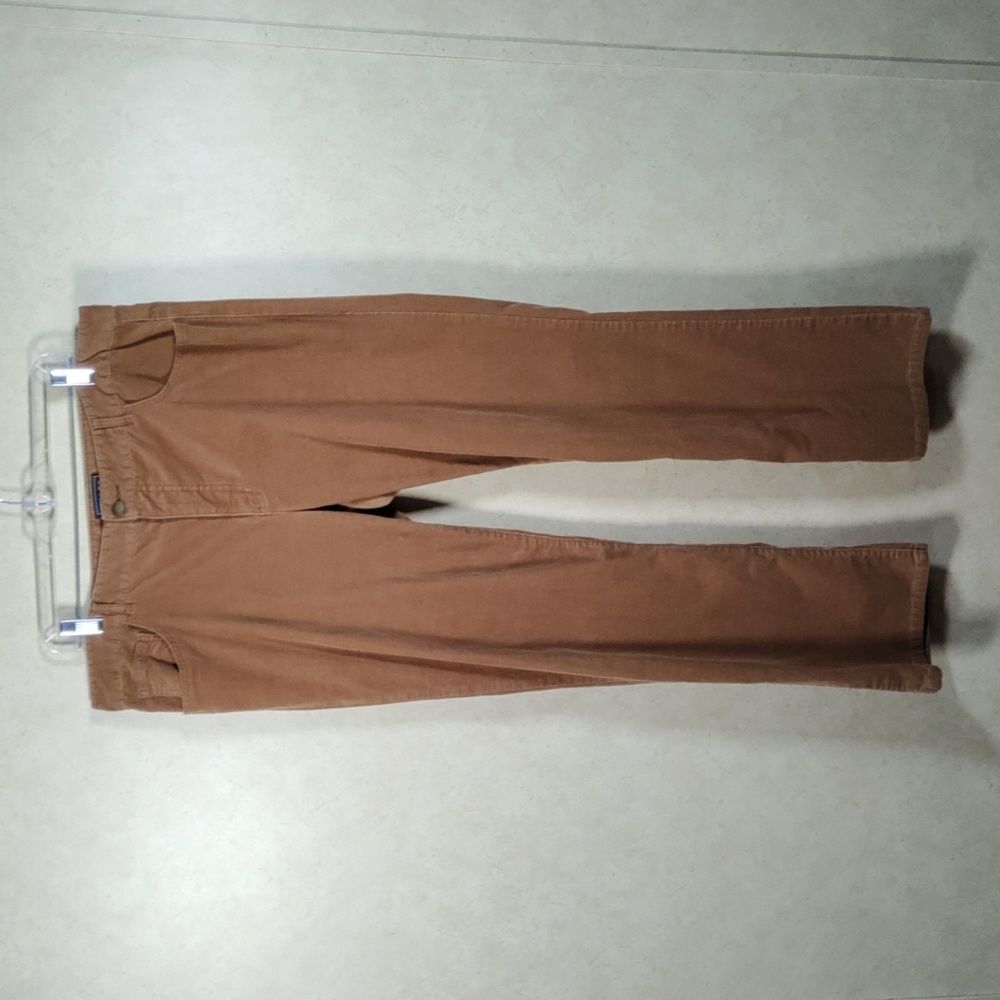 4176 Chaps golden brown thin wale corduroy jeans 16